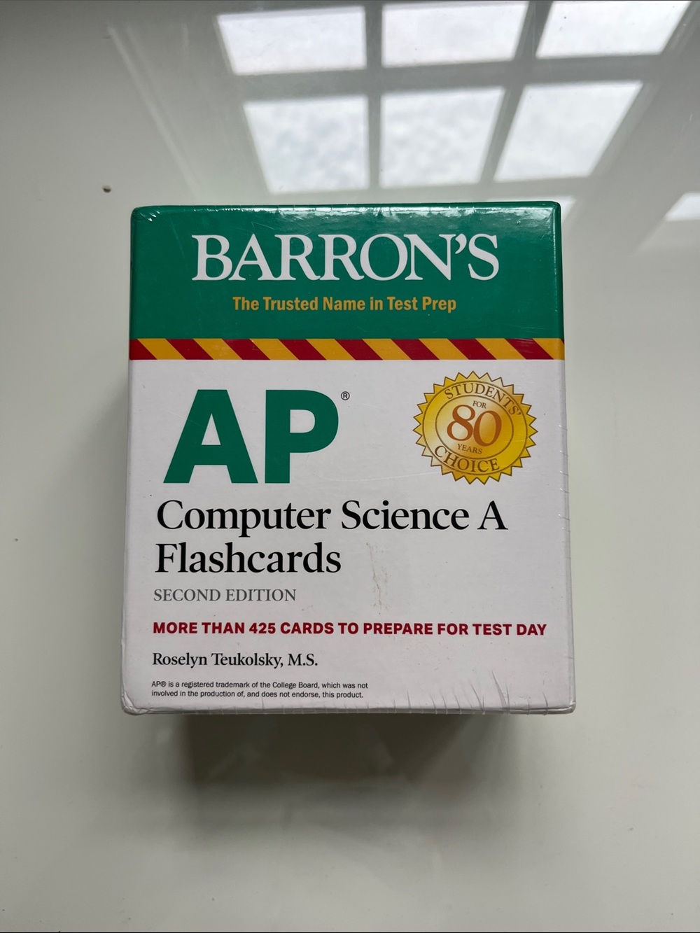 AP Computer Science A Flashcards - Green & White brand new still in wrapping